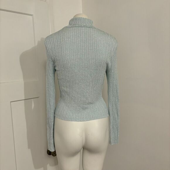 Vintage 90s/Y2K Morgan Sport Ice Princess Turtleneck - Picture 2 of 8